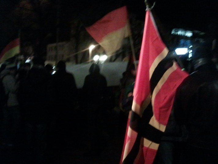 Première "Bogida" à Bonn Décembre 2014/Elisabeth Cadot