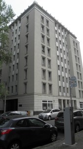 La tour de la Weberwiese à Berlin/Elisabeth Cadot/Mai 2015