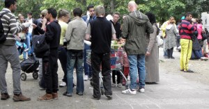 Quelle intégration pour ces réfugiés?/Berlin Lageso/photo EC