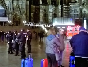 Police gare de Cologne 2016